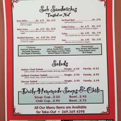 Menus