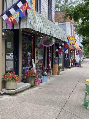 Block of Shops - Saugatuck