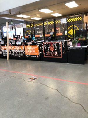 Service desk is sparkling in lights!