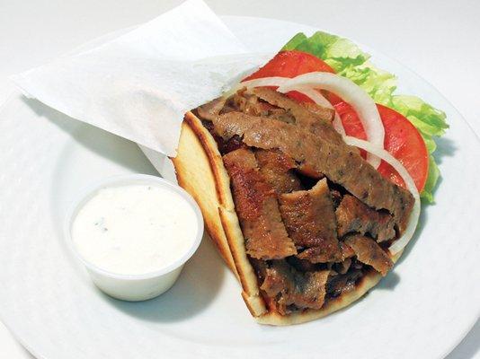 Lamb Gyro with Tazikki