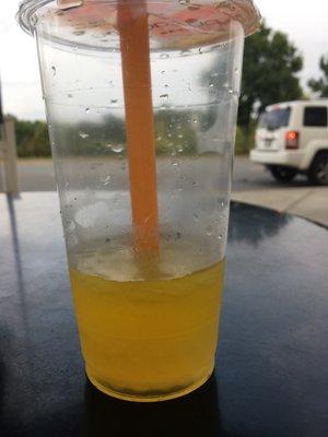 Mango Green Tea with Lychee bubbles3