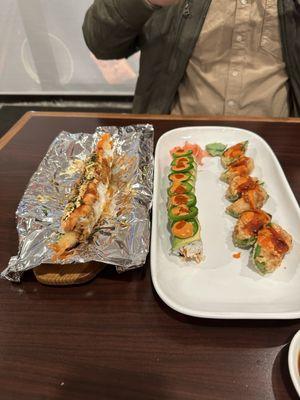 Playboy roll, Mexican roll, and TNT roll