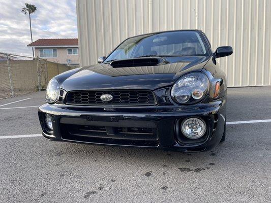 TEIN Coil overs, Whiteline front and rear sway bars with links,  2004 STI BBS Wheels, New Tires.