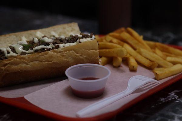 Philly Steak Sandwich Combo