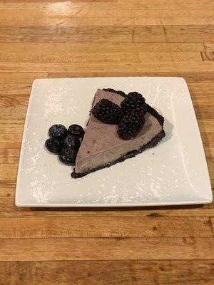 VEGAN  BLUEBERRY BLACKBERRY TART