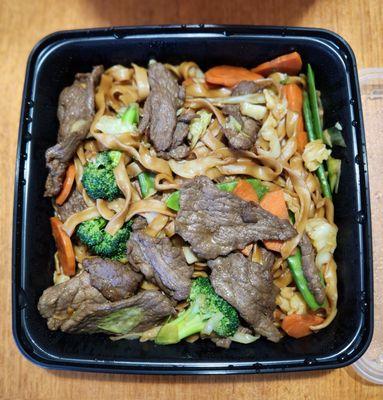 Beef stir-fry noodles