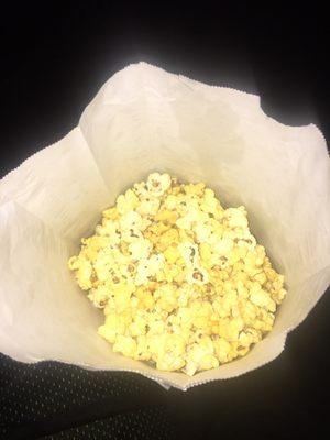 Stale popcorn