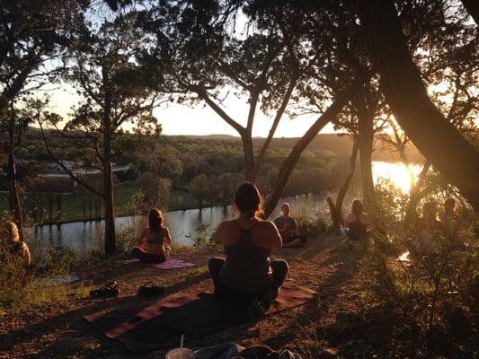 Yoga at 360Bridge Overpass