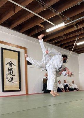 Shodan testing at Bridgetown Aikido.