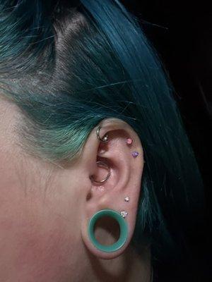 Love my new daith piercing!