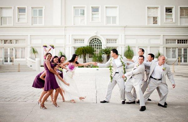 Wedding at Moana Surfrider