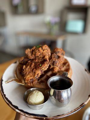 Fried Chicken and Waffle