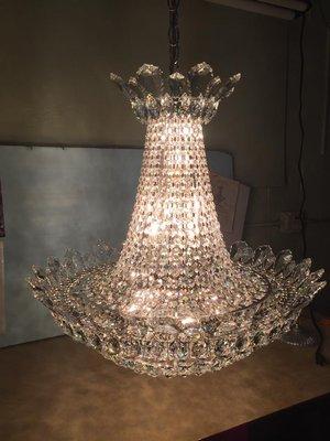 Swarovski contemporary chandelier 75% off retail.