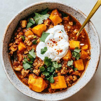 Pumpkin Turkey Chili