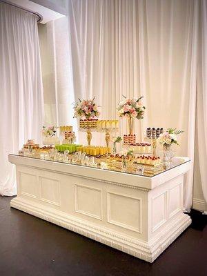 Dessert table