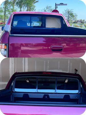 2006 Honda Ridgeline 
Back window replacement