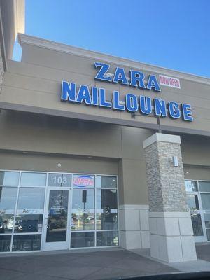 Nail Salon Storefront