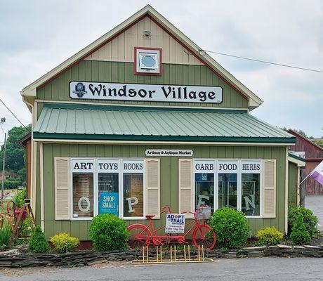 Windsor Village has grown to a collaborative of small shop owners and start up artisans