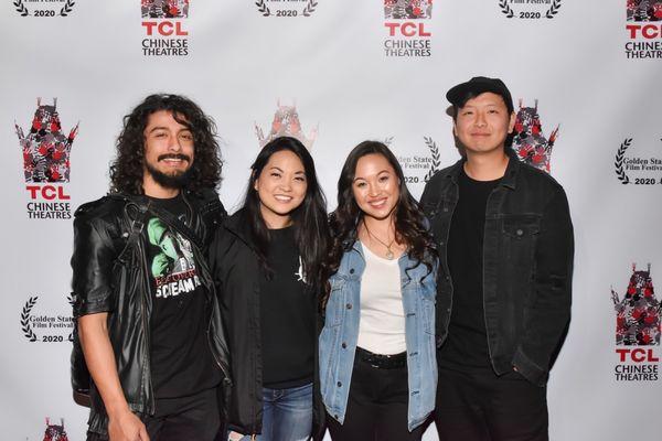 First Take students at the Golden state film festival screening at the Chinese theater in Hollywood!