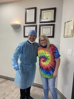 Happy Patient Christine for Full Arch Dental Implants