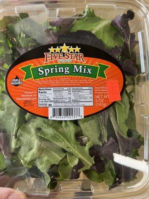 Spring mix