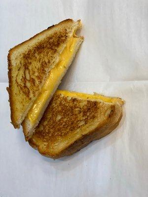 Crispy grilled cheese