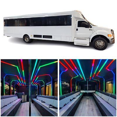 (35-PAX) Mega Party Bus