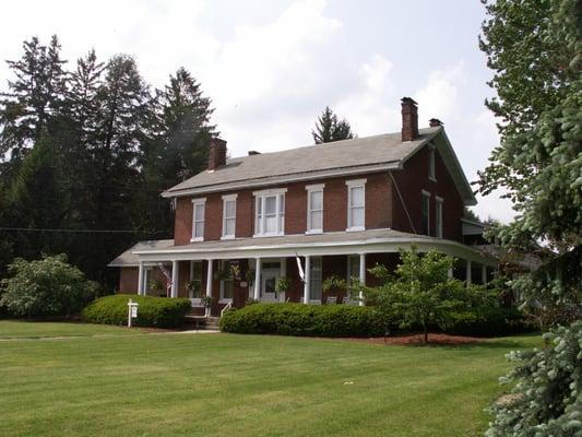 The Preston County Inn, built in 1857 by James Brown