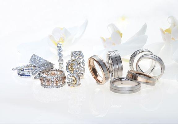 The finest selection of wedding bands