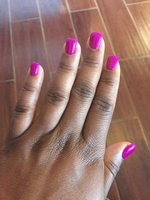 Thanks Lovely nails! Kasey did an outstanding job. Everyone was friendly. The atmosphere was relaxing, engaging, and clean.