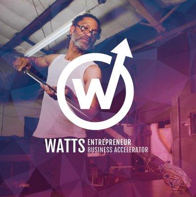 Branding for Watts Entrepreneur Business Accelerator in Watts, CA.