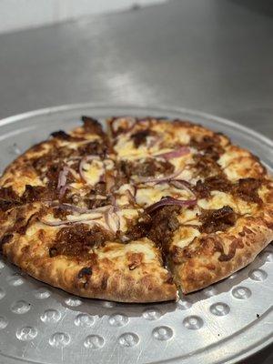 Pulled Pork Pizza