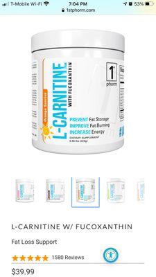 1st Phorm L-Carnitine