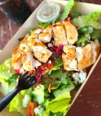 Cobb salad with grilled chicken