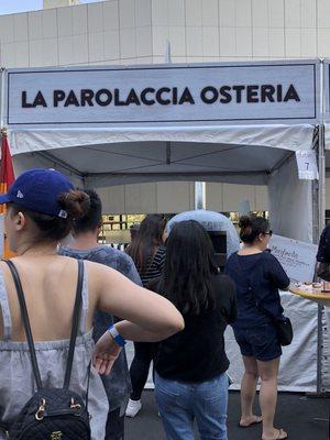 LA Parolaccia of Long Beach CA. Wins The People's Choice Award For Best Pizza @ The California Pizza Festival Summer of 2018 In LA