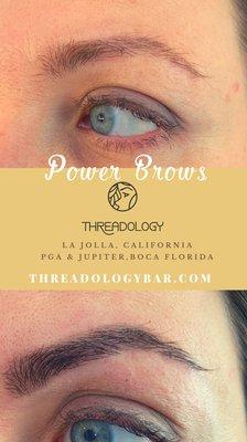 #powerbrows #hennabrows Instagram: @browsthatgowow Threading & Henna Brow Service. Last up to 14 days on skin and up to 6 weeks on hair.