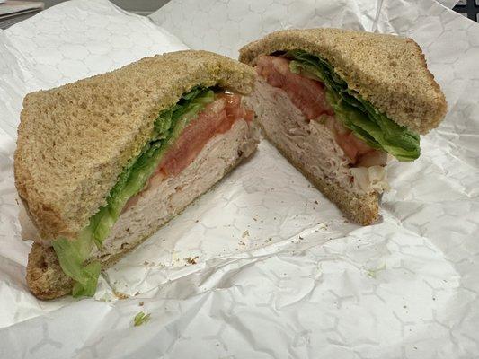 Turkey sandwich