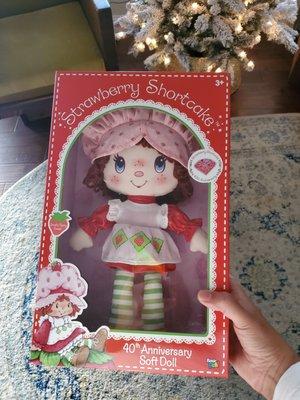 40th Anniversary Strawberry Shortcake softdoll