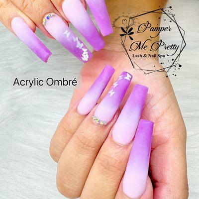 Ombré Acrylic Nails