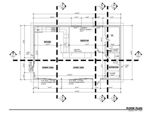 custom home drafting plan