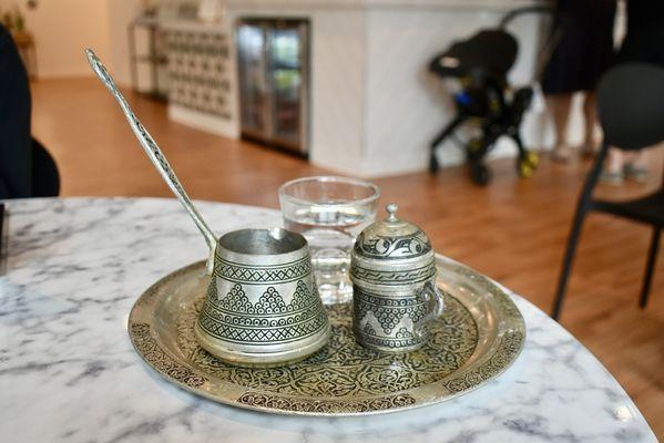 Turkish coffee ($6)