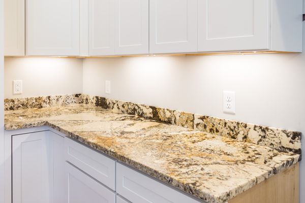 Delicatus Gold Granite Kitchen