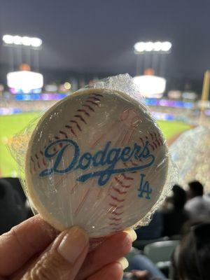 Dodger sugar cookie!