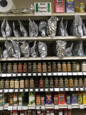 Plenty of spices to choose from