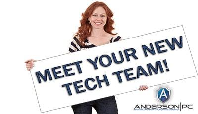 Meet your new tech team at AndersonPC