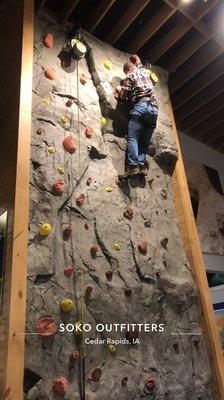 Rock climbing!