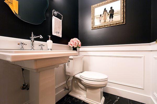 Glen Ellyn Powder Room