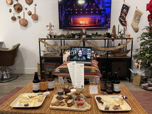 Slow Foods event Jan 2021. 6pack each from 512 Brewery with limited edition brews, AMAZING CHEESE, bread, chocolate, and spreads.