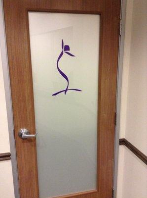 Custom "Frosted Glass" and cut vinyl