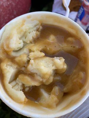 Worst mashed potatoes, tasted sour as heck!